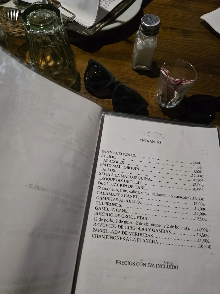 Menu_Restaurant de Canet_Esporles_image_2