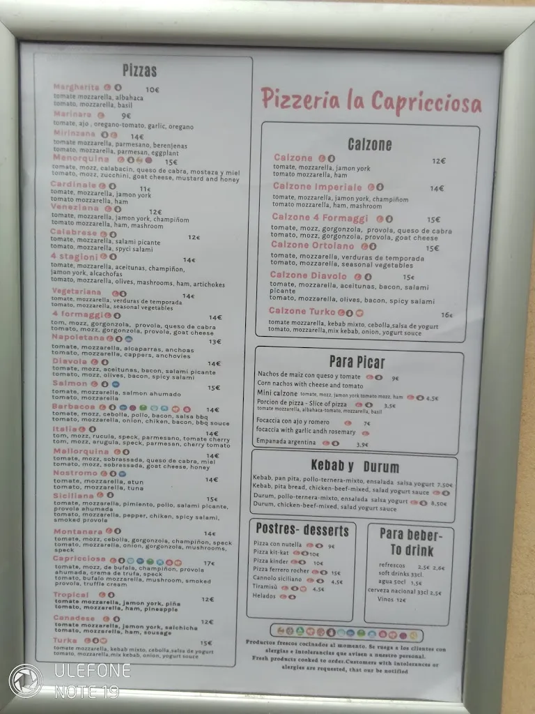 Menu_La Capricciosa_Esporles_image_1