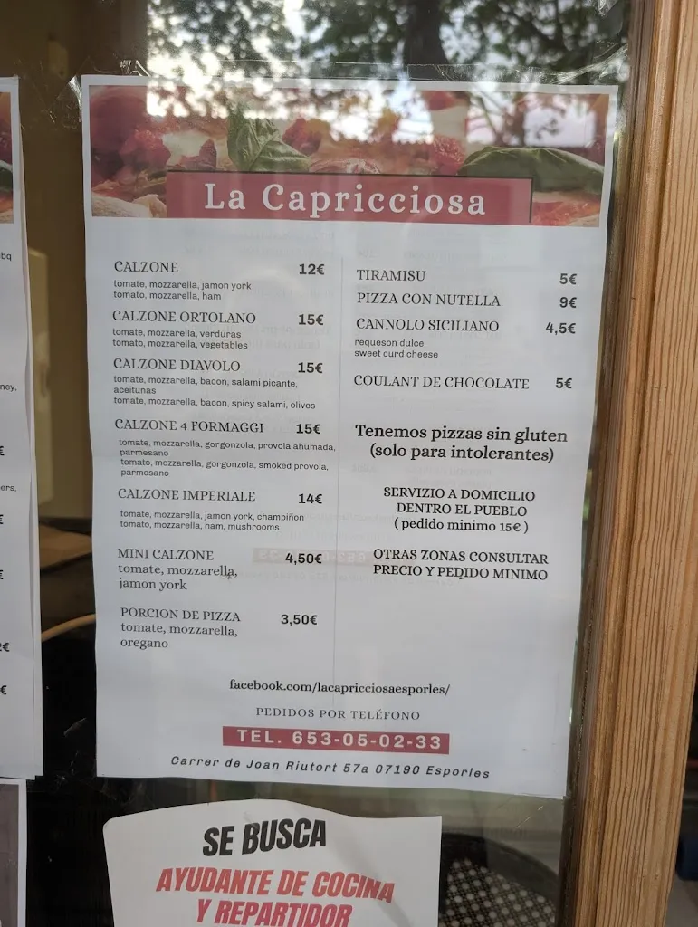 Menu_La Capricciosa_Esporles_image_4