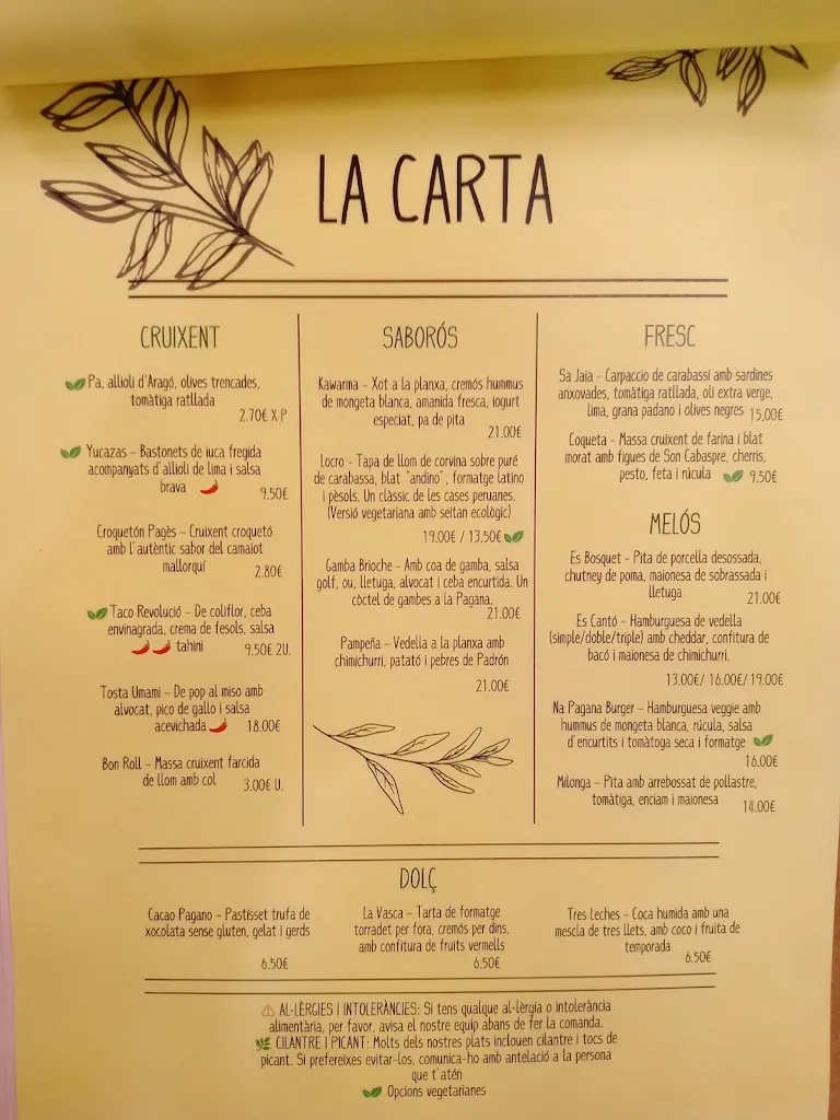 Menu_NA PAGANA_Esporles_image_1