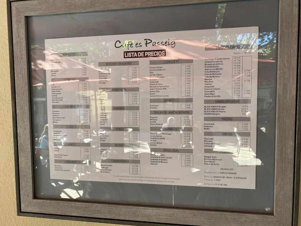 Menu_Cafè Passeig_Esporles_image_1