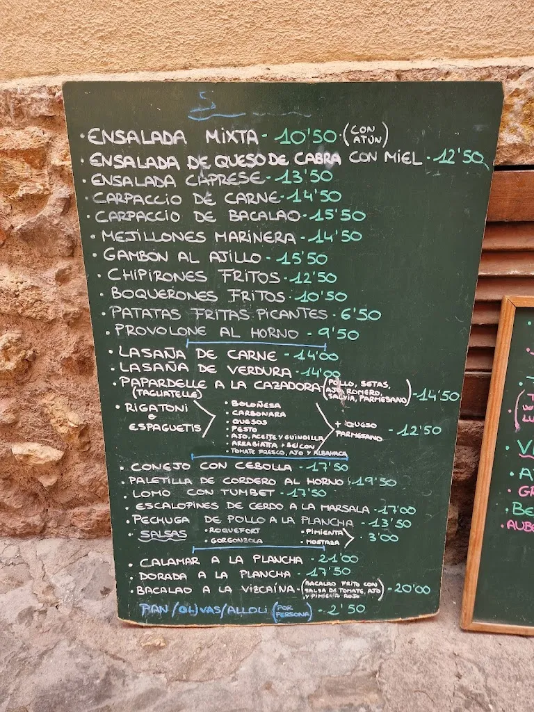 Menu_Bar sa Tanca_Estellencs_image_4