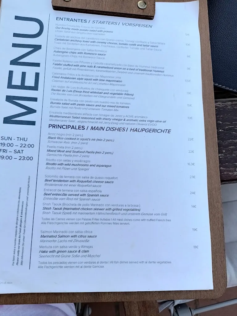 Menu_Maristel Bistro & Bar_Estellencs_immagine_2