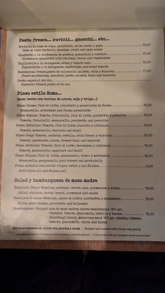 Menu_Margot Locanda_Ciutadella de Menorca_immagine_2