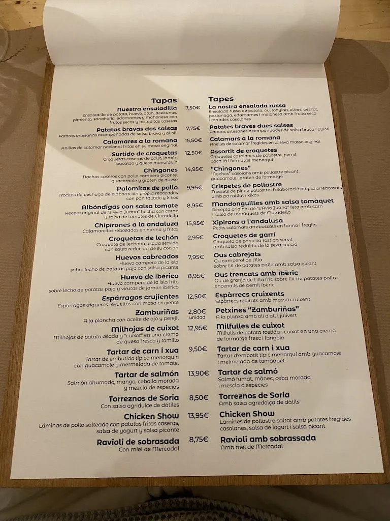 Menu_Ses Voltes Espai Gastronòmic_Ciutadella de Menorca_image_1