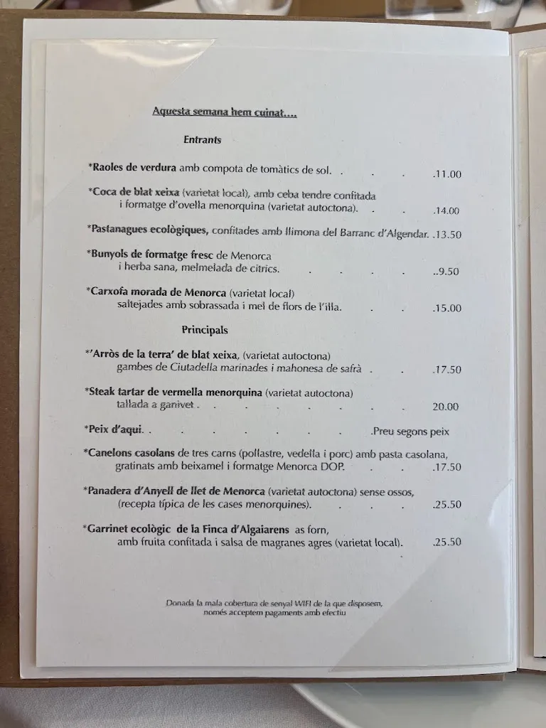 Menu_Restaurant Es Tast de na Sílvia_Ciutadella de Menorca_image_1