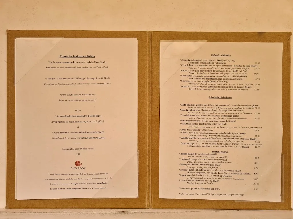 Menu_Restaurant Es Tast de na Sílvia_Ciutadella de Menorca_image_3