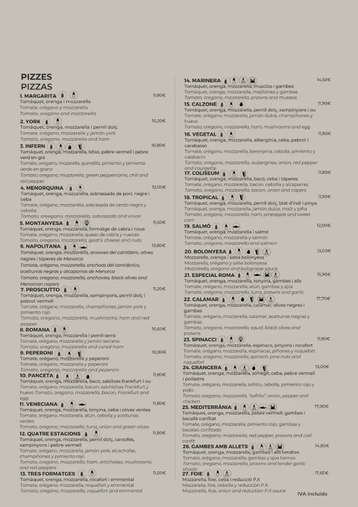Menu_Restaurant Pizzeria Roma_Ciutadella de Menorca_image_2
