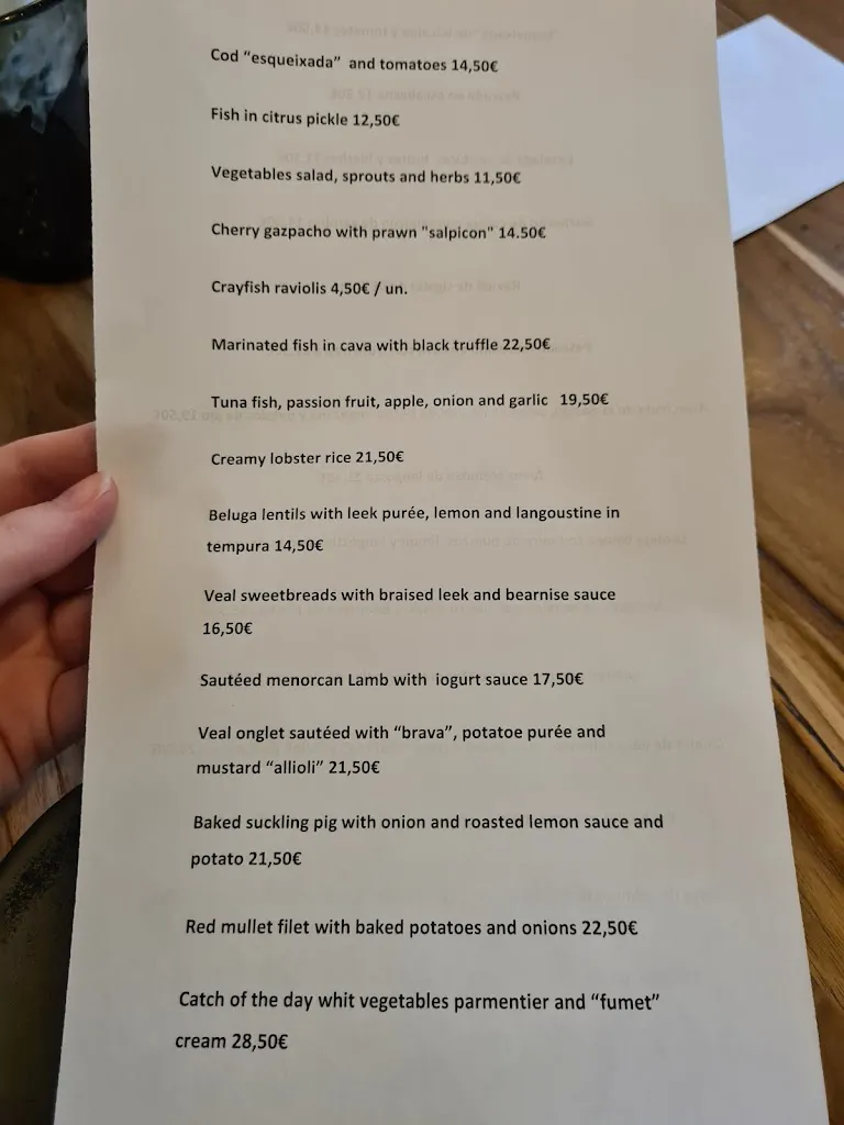 Menu_Smoix Restaurant_Ciutadella de Menorca_image_4