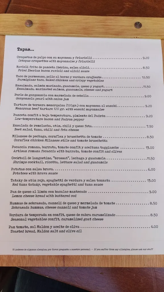 Menu_Maramao Menorca_Ciutadella de Menorca_immagine_4