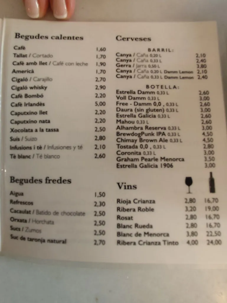 Menu_Bar Imperi_Ciutadella de Menorca_image_3