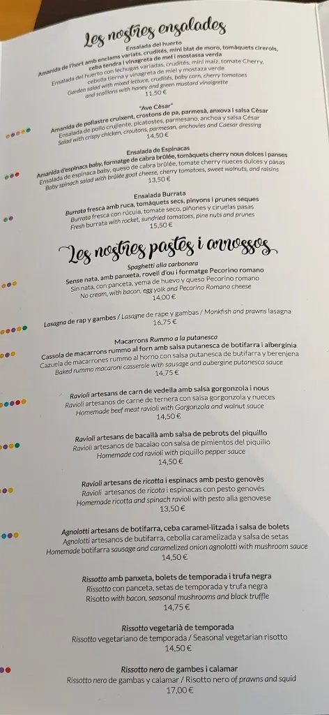Menu_Cittadella Restaurante pizzeria_Ciutadella de Menorca_image_2
