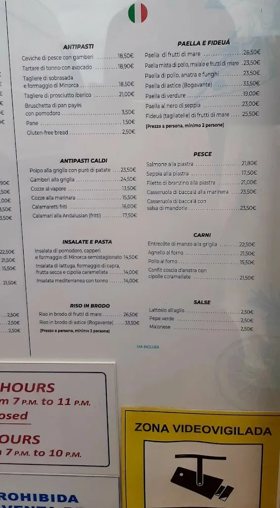 Menu_Restaurant Sa Nacra_Ciutadella de Menorca_image_1