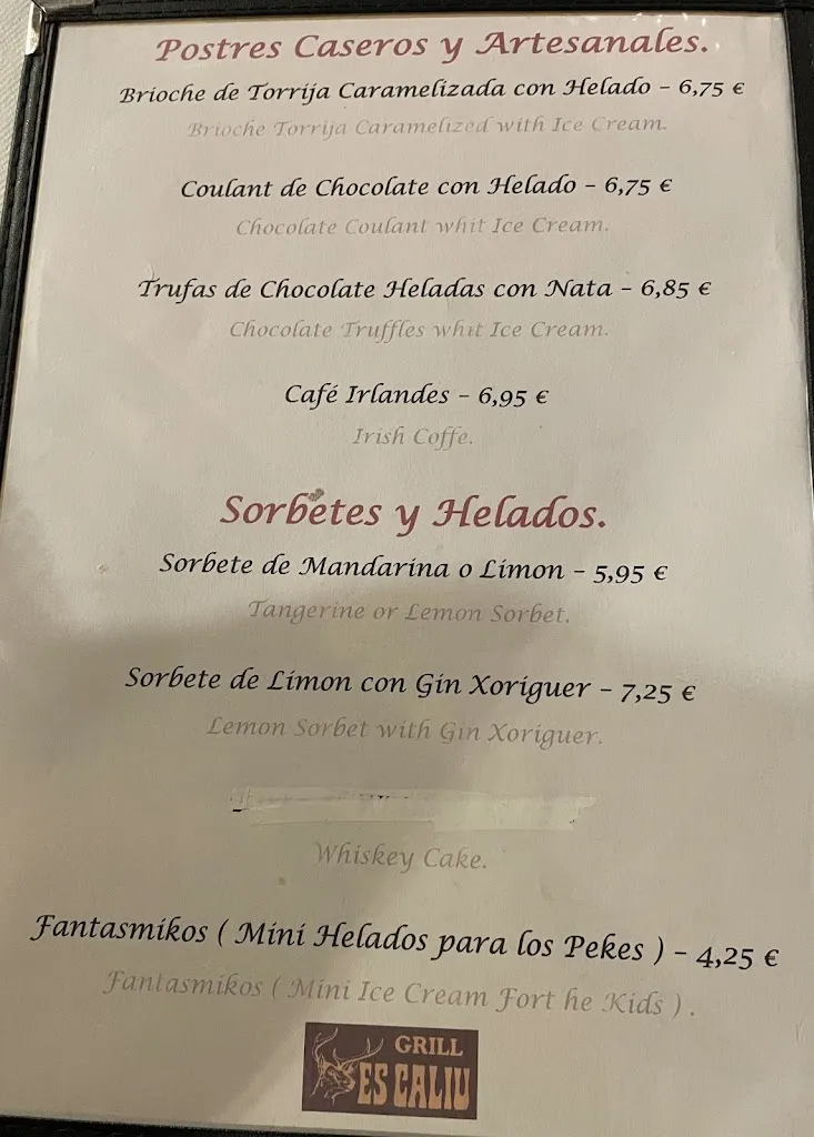 Menu_Restaurante Grill Es Caliu_Ciutadella de Menorca_image_1