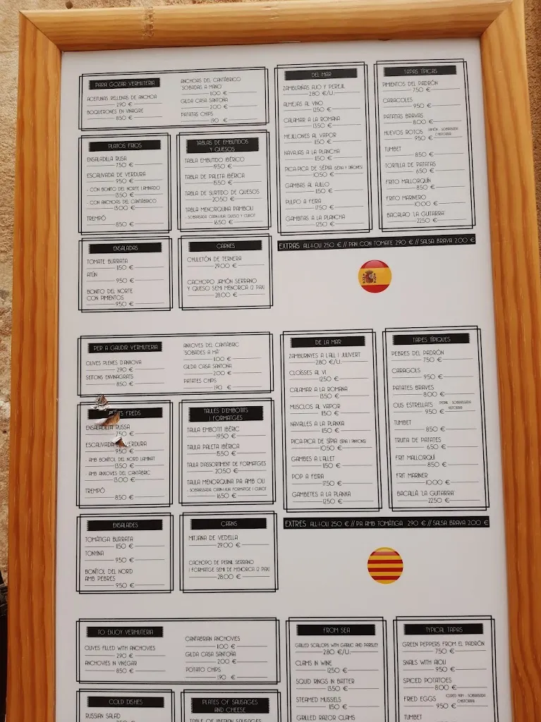 Menu_La Guitarra_Ciutadella de Menorca_image_1