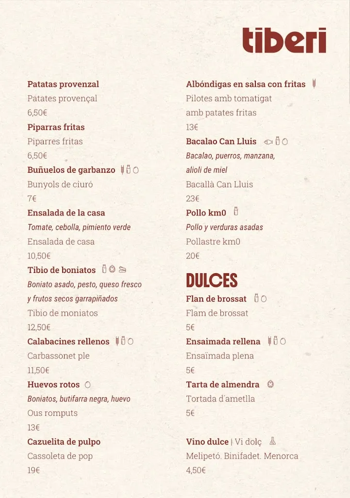 Menu_TIBERI restobar_Ciutadella de Menorca_immagine_1