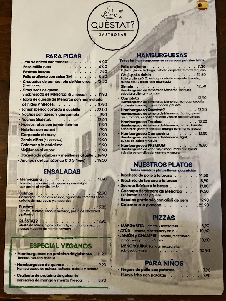 Menu_Bar Quèstat?_Ciutadella de Menorca_image_3