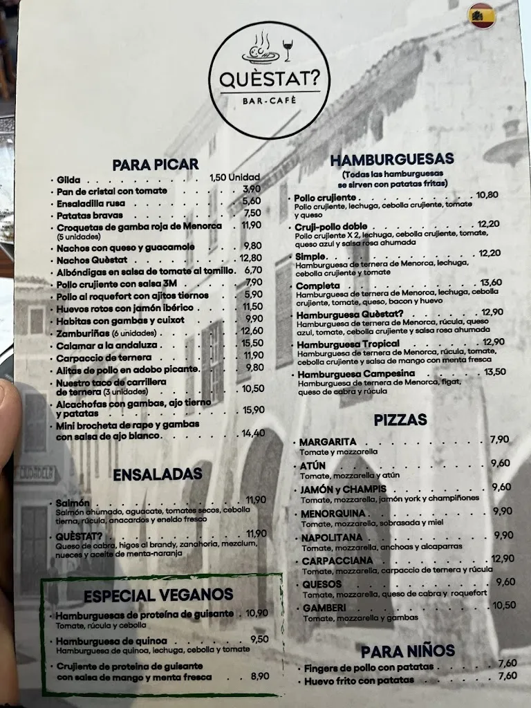 Menu_Bar Quèstat?_Ciutadella de Menorca_image_4