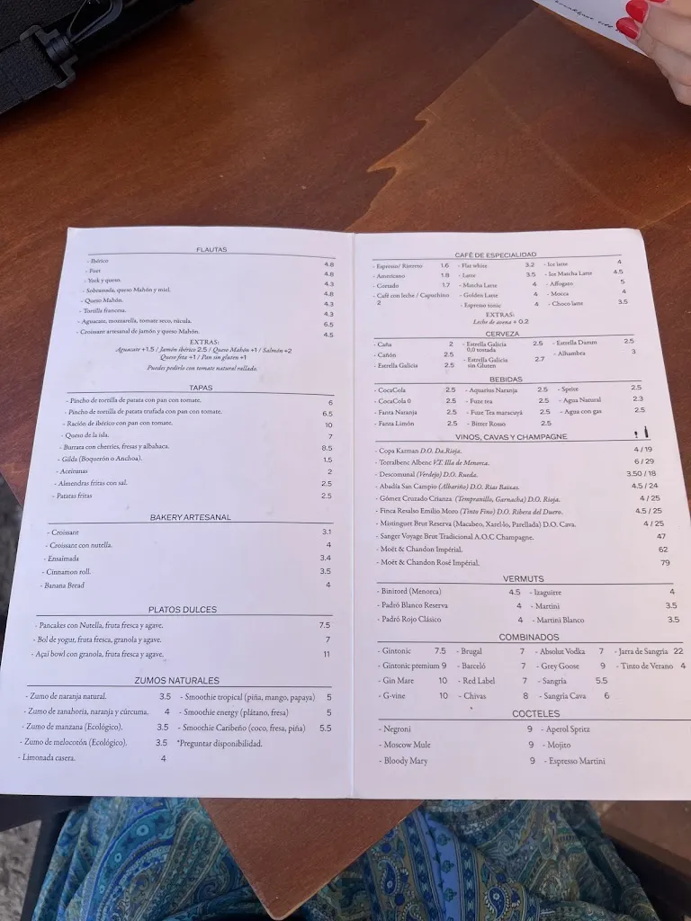 Menu_La Reina Bar_Ciutadella de Menorca_image_1