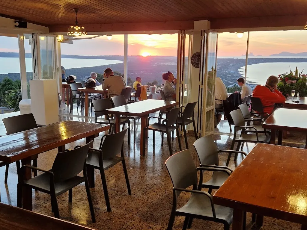 El Mirador restaurant in Formentera