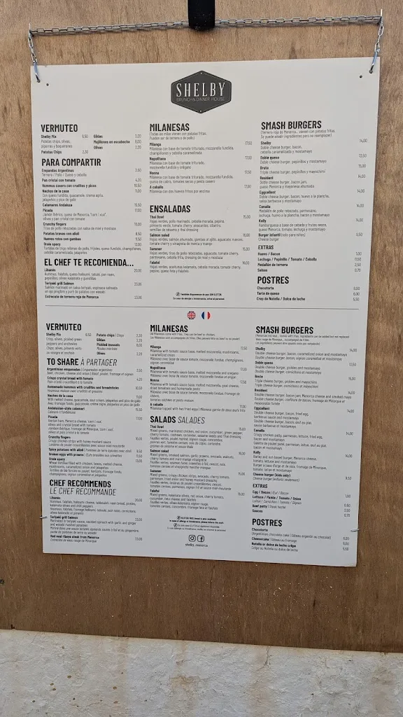 Menu_Shelby Ciutadella_Ciutadella_immagine_3