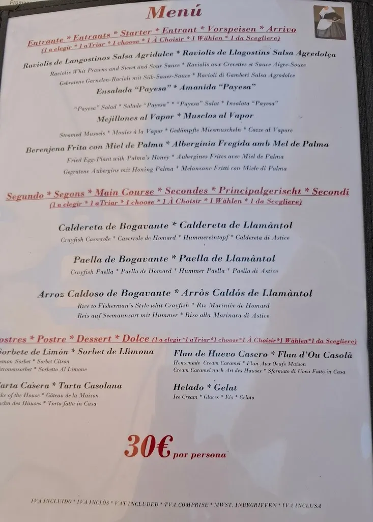 Menu_La Payesa_Ciutadella_image_1