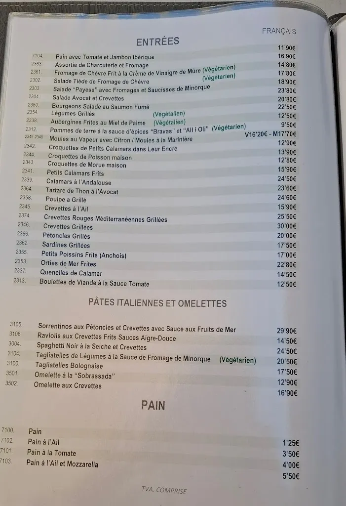 Menu_La Payesa_Ciutadella_image_2