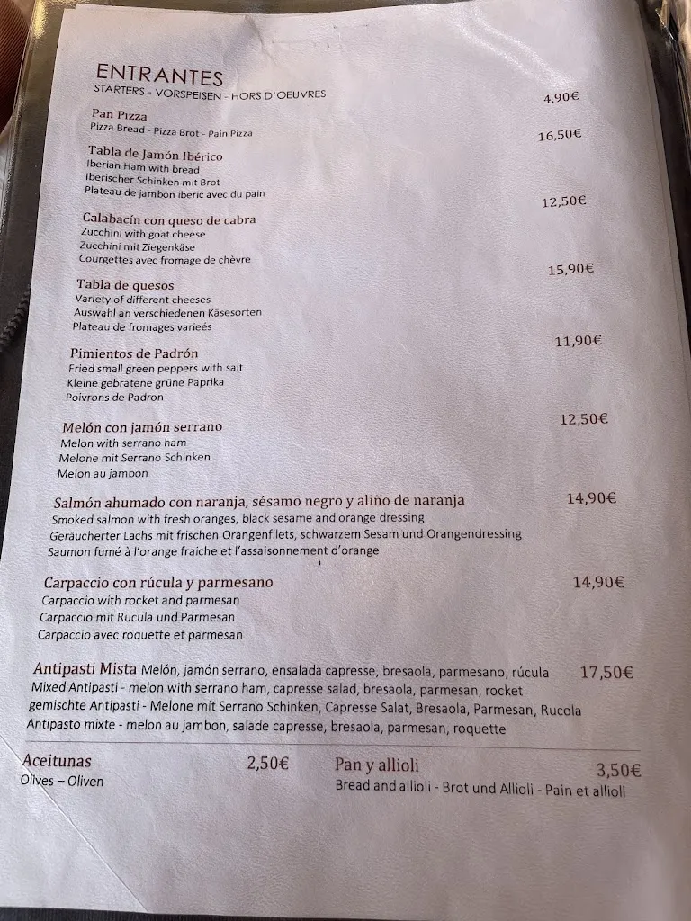 Menu_Restaurant Calzone_Fornalutx_image_1