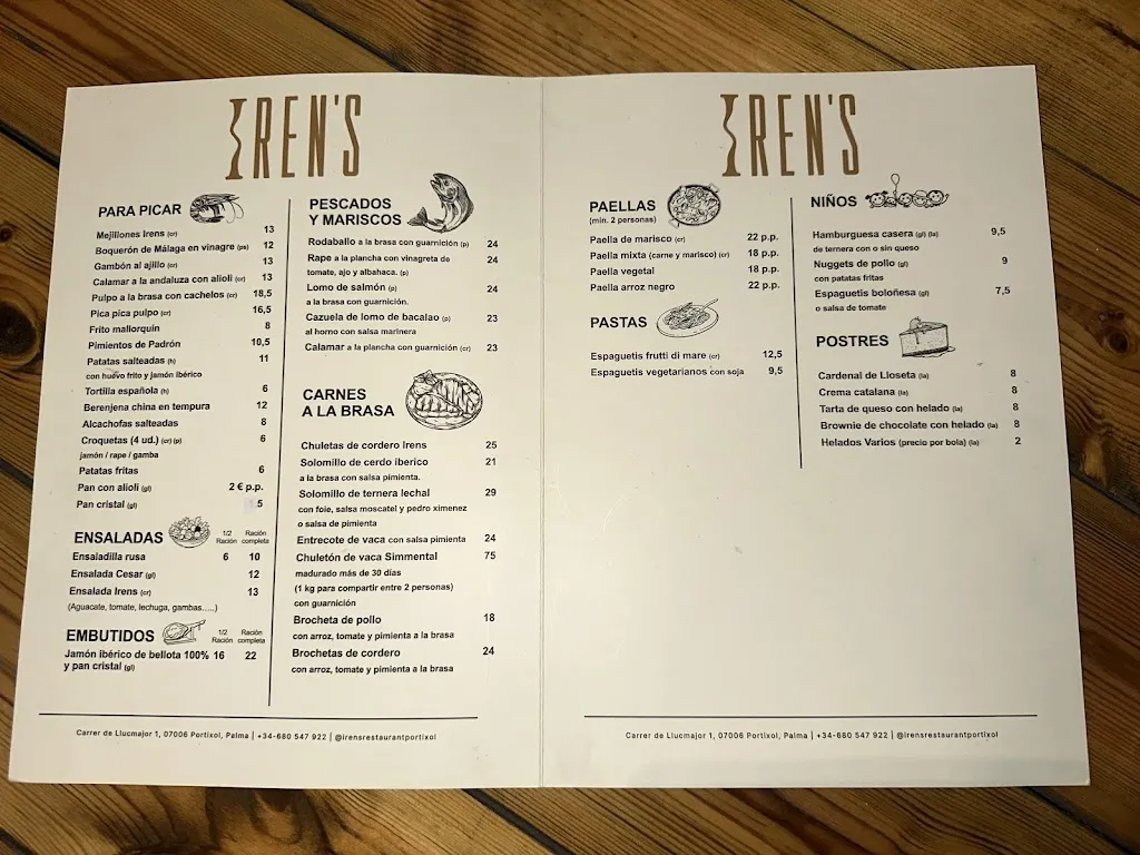 Menu_Irens Restaurante_Es Molinar_image_3
