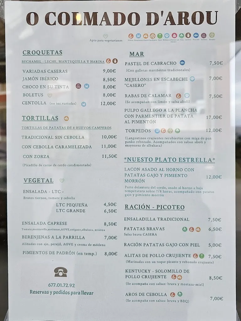Menu_Restaurante O Colmado d’Arou_Camariñas_image_1