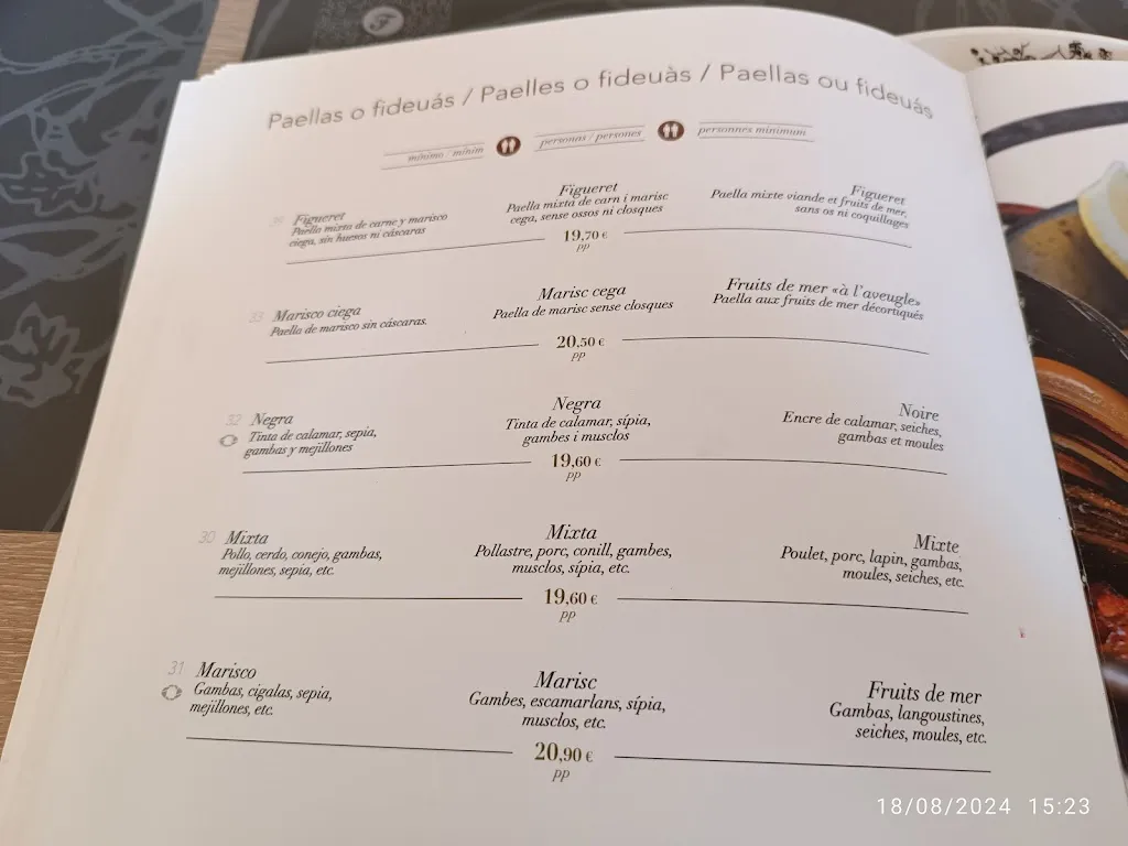 Menu_Figueret Restaurant_Illes Balears_image_2