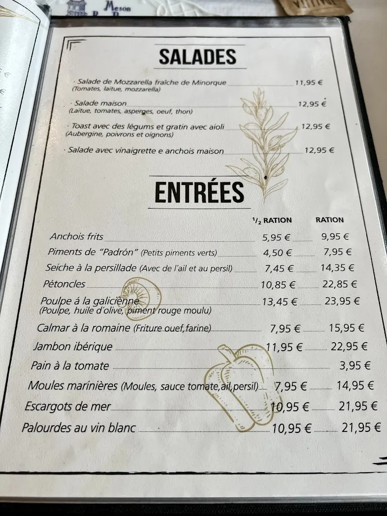 Menu_Rías Baixas Restaurant_Ferreries_image_1