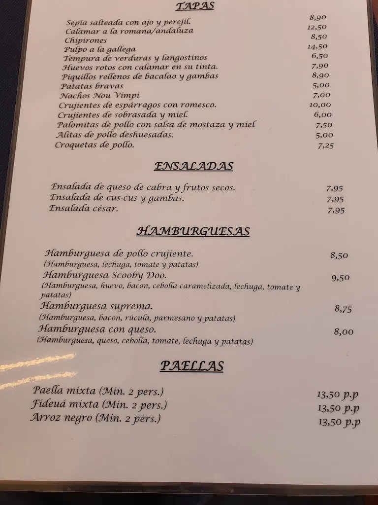 Menu_RESTAURANT NOU VIMPI_Ferreries_image_1