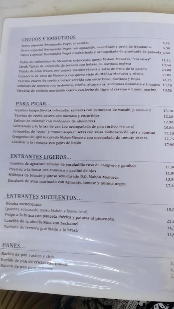 Menu_Ca Na Marga_Ferreries_immagine_2