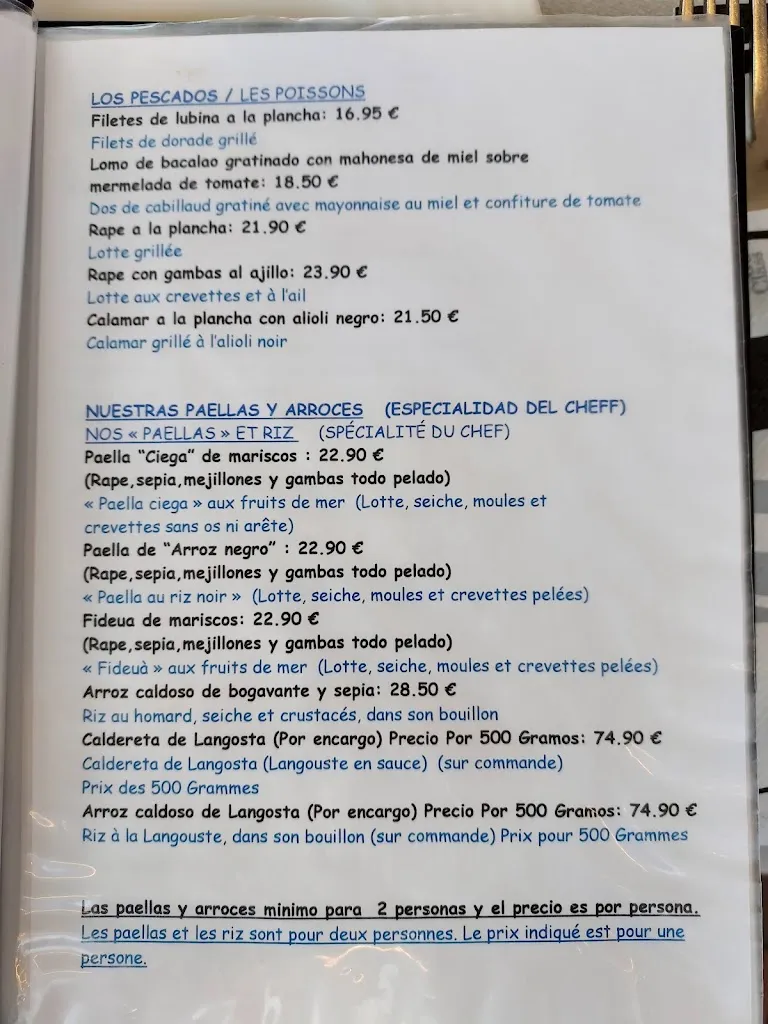 Menu_Restaurant Sa Proa_Ferreries_image_3