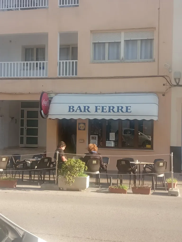 Bar ferre restaurant in Ferreries