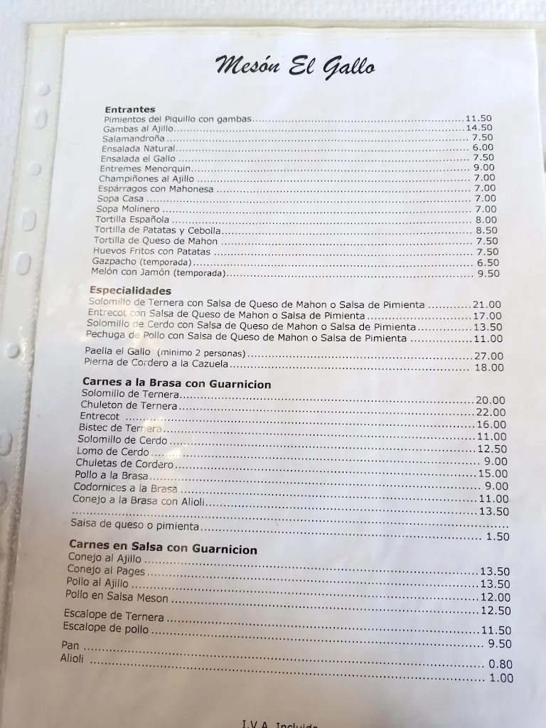 Menu_El Gallo_Ferreries_image_2