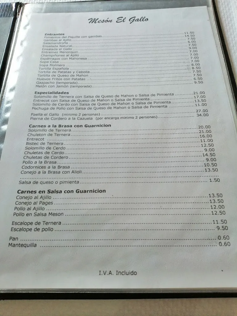 Menu_El Gallo_Ferreries_image_3