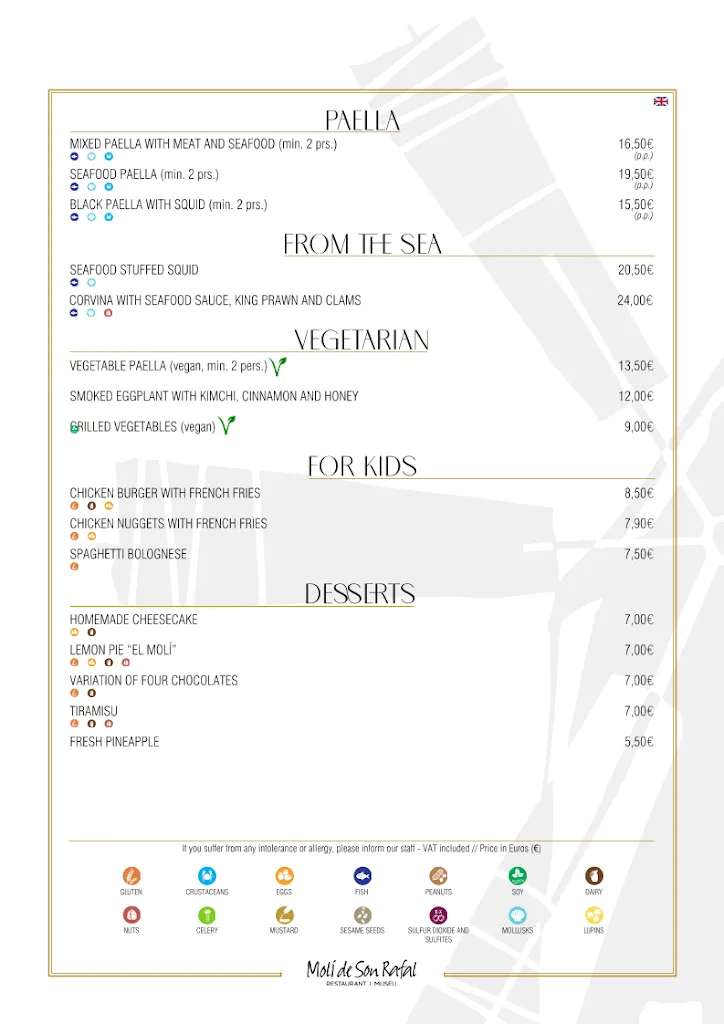 Menu_Restaurant Molí de Son Rafal_Llubí_image_4