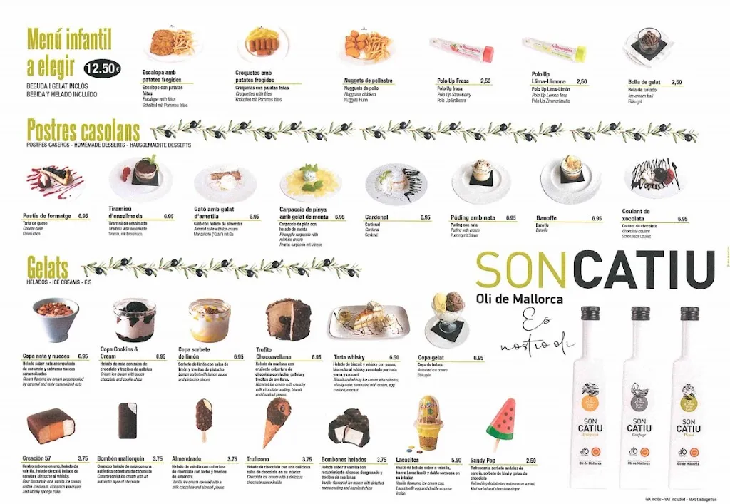 Menu_Restaurant & Tafona Son Catiu- Pamboleria- Oli de Mallorca_Llubí_image_1