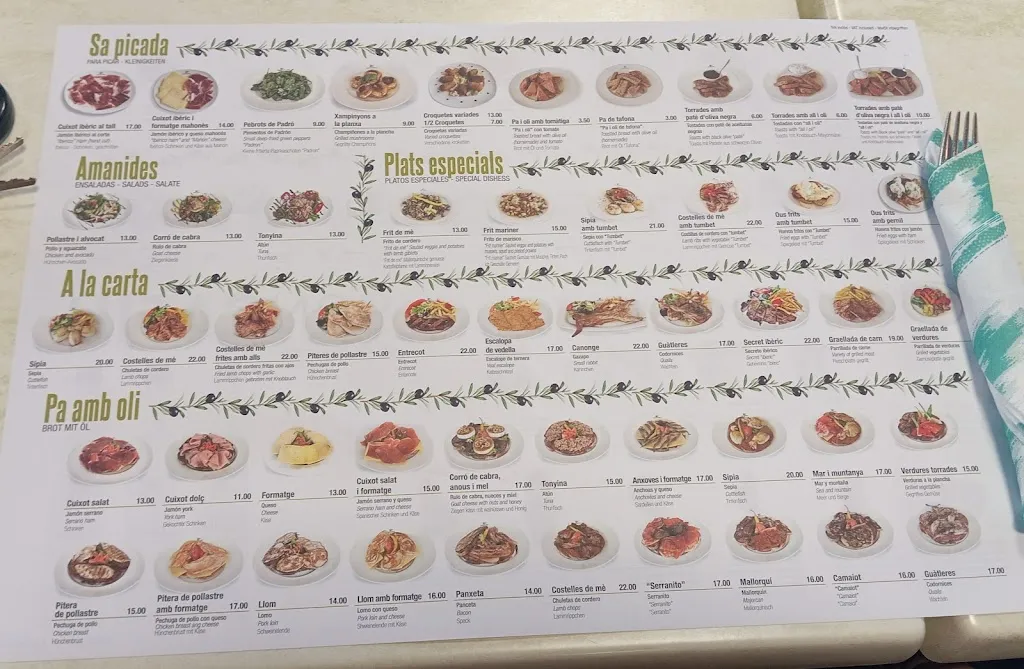 Menu_Restaurant & Tafona Son Catiu- Pamboleria- Oli de Mallorca_Llubí_image_3