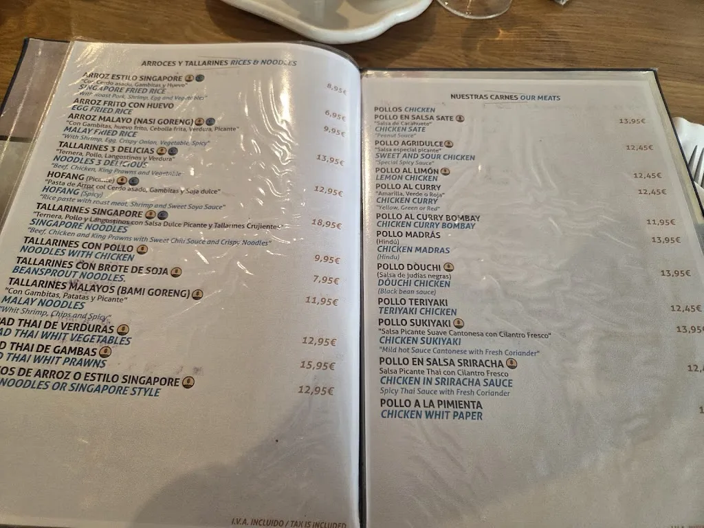 Menu_Restaurante Singapore garden_Campello el_image_1