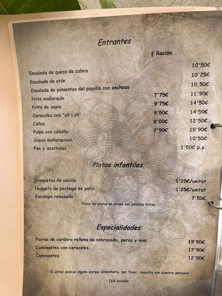 Menu_Restaurant Celler Can Lau_Lloseta_image_2