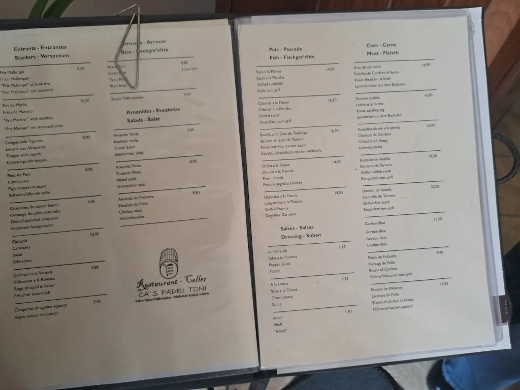 Menu_Restaurant-celler Cas Padrí Toni_Maria de la Salut_image_4