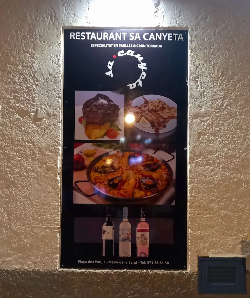 Menu_Restaurant Sa Canyeta_Maria de la Salut_image_3