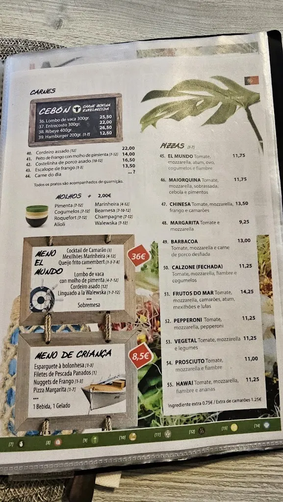 Menu_Restaurante El Mundo_Magaluf_image_2