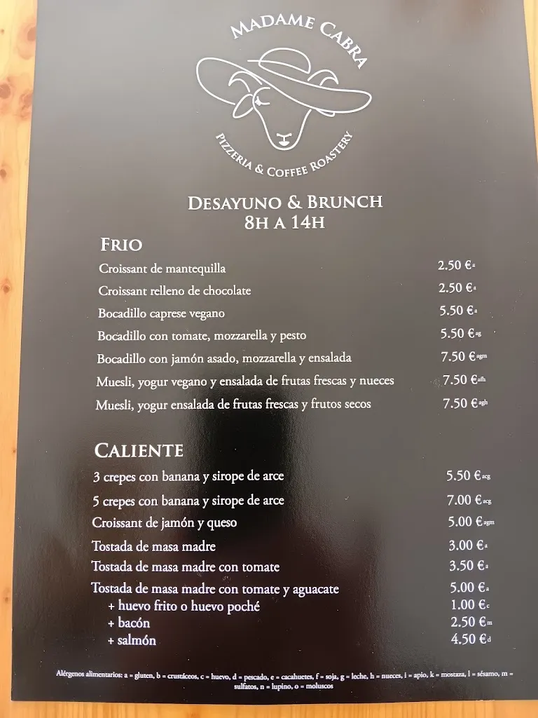 Menu_Madame Cabra Pizzería & Coffee Roastery_Magaluf_image_3