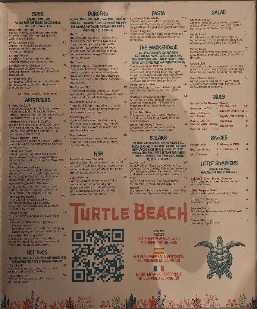 Menu_Turtle Beach Magaluf_Magaluf_image_1
