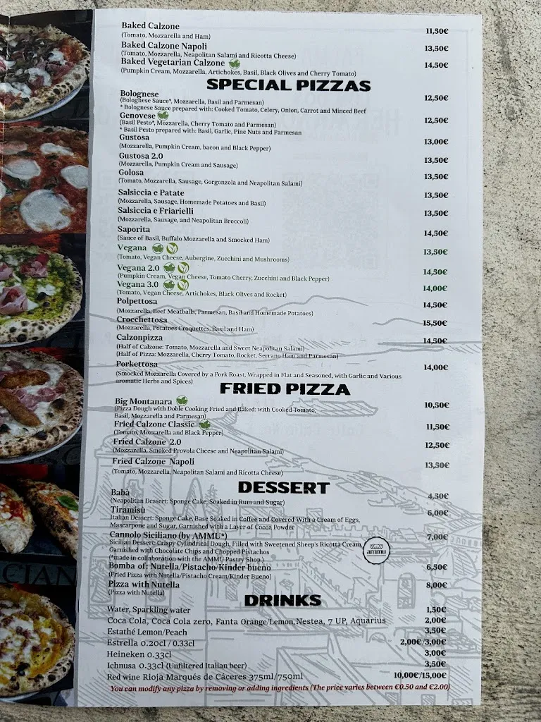 Menu_Pizzería Los Dos Hermanos 
