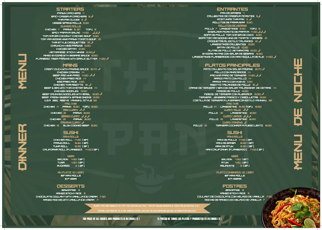 Menu_Thai Pan_Magaluf_immagine_1